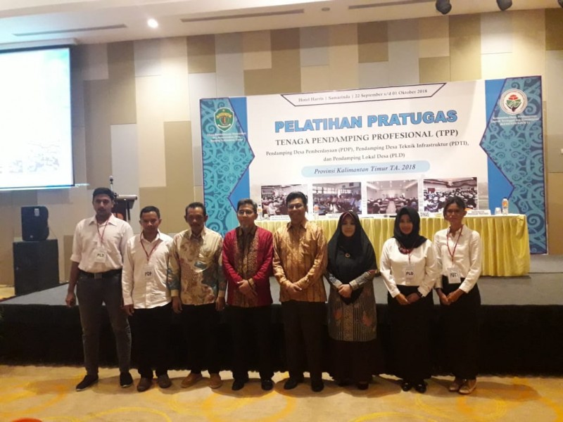 Pelatihan Pratugas Tenaga Pendamping Profesional (TPP) PLD Prov. Kaltim 2018