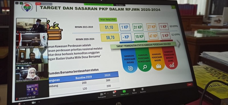 DPMPD Kaltim Ikuti Rakor dan Konsolidasi Revitalisasi KPPN