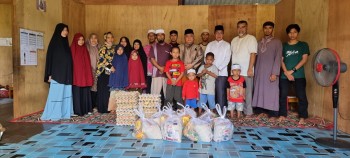 YJI Kaltim Bagi 136 Paket Sembako di Ramadhan 1442 Hijriah