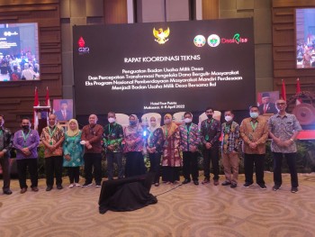 DPMPD dan Inspektorat Wilayah Sulawesi dan Kalimantan Hadiri Rakortek Penguatan BUMDes