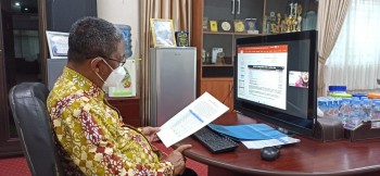 DPMPD Ikuti Rakor Penyusunan Perubahan RKPD Provinsi dan Renja PD 2021