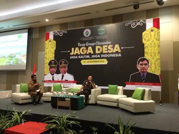 Yusuf Apresiasi Kaltim Provinsi Pertama Laksanakan FGD Jaga Desa, Jaga Kaltim, Jaga Indonesia