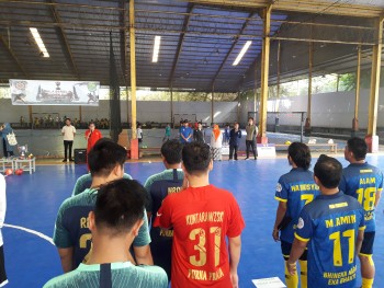 9 Klub Perebutkan Piala Bergilir Turnamen Futsal IKA PTK Kaltim 2019