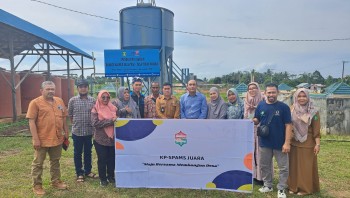 Penilaian KP-SPAM Juara Menyasar Desa Tepian Makmur