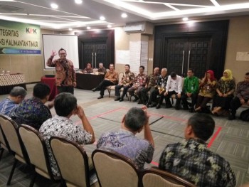 Workshop Tunas Integritas KPK Tanamkan Nilai Integritas Kepala OPD Kaltim