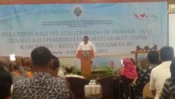 pelatihan bagi Para Pelatih (Training Of Trainer) TAPM Provinsi di Jakarta