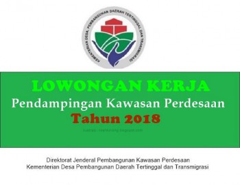 Kemendes PDTT Umumkan Hasil Seleksi Aktif Rekrutmen TPKP 2018