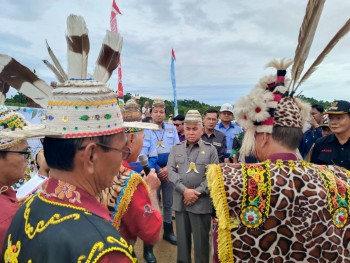 Rangkaian Kunjungan Kerja Gubernur ke Kab Kutai Kartanegara